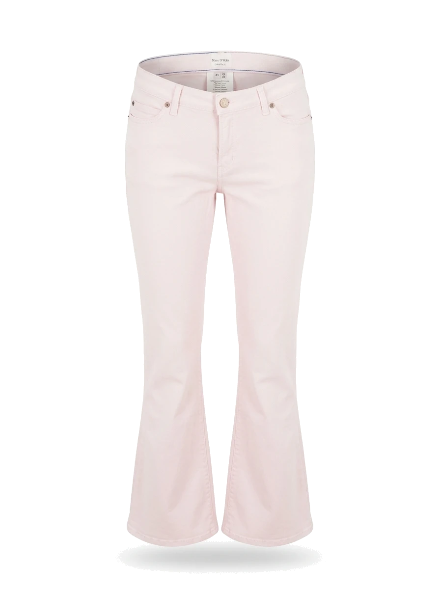 Marc O Polo Pink Cotton Flare Jeans — photo 1