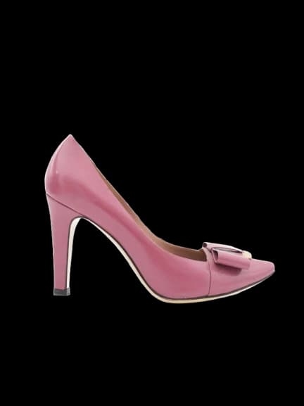 Emporio Armani Pink Leather Pumps — photo 1