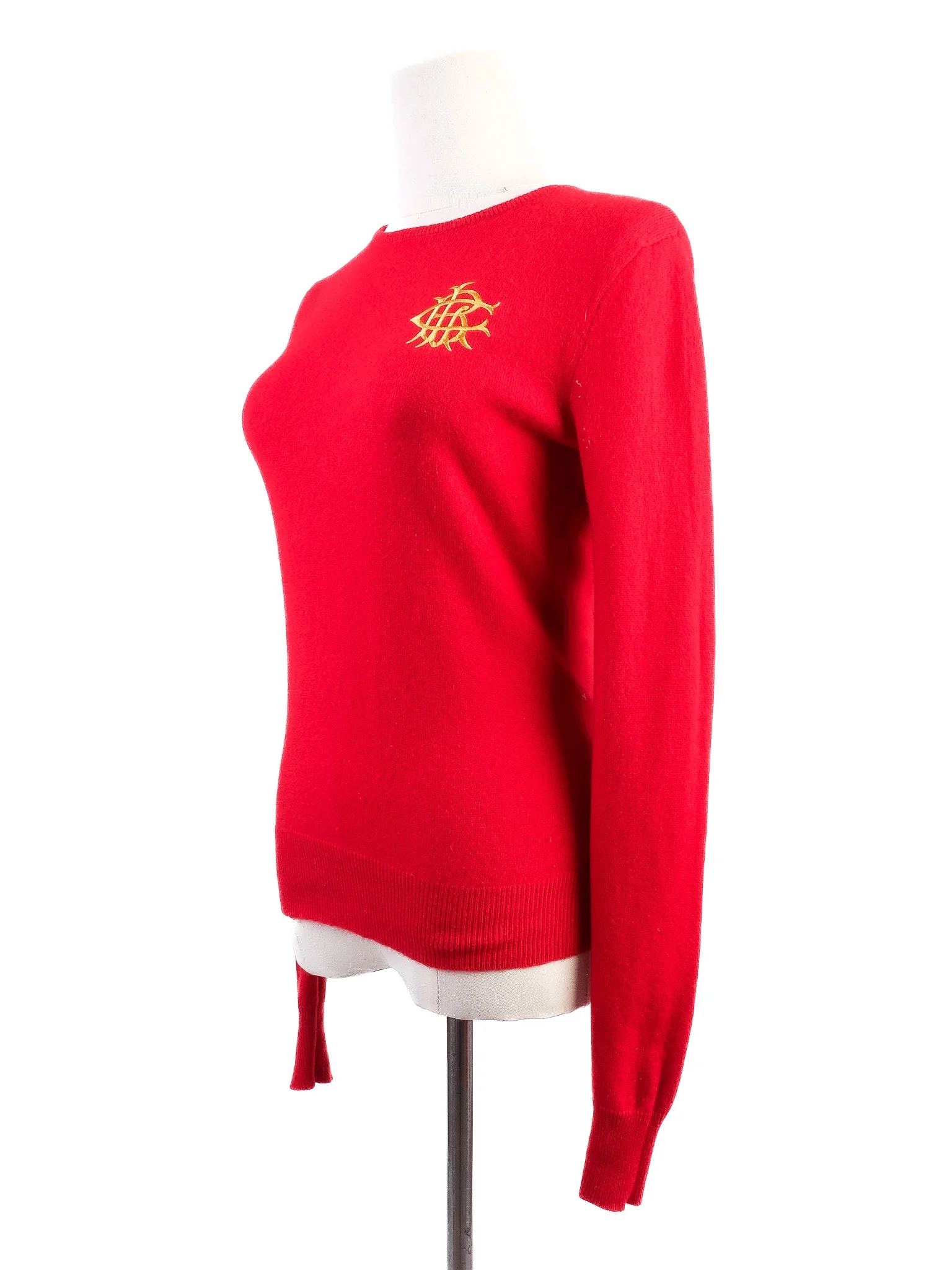 Ralph Lauren Red Cashmere Pullover — 3
