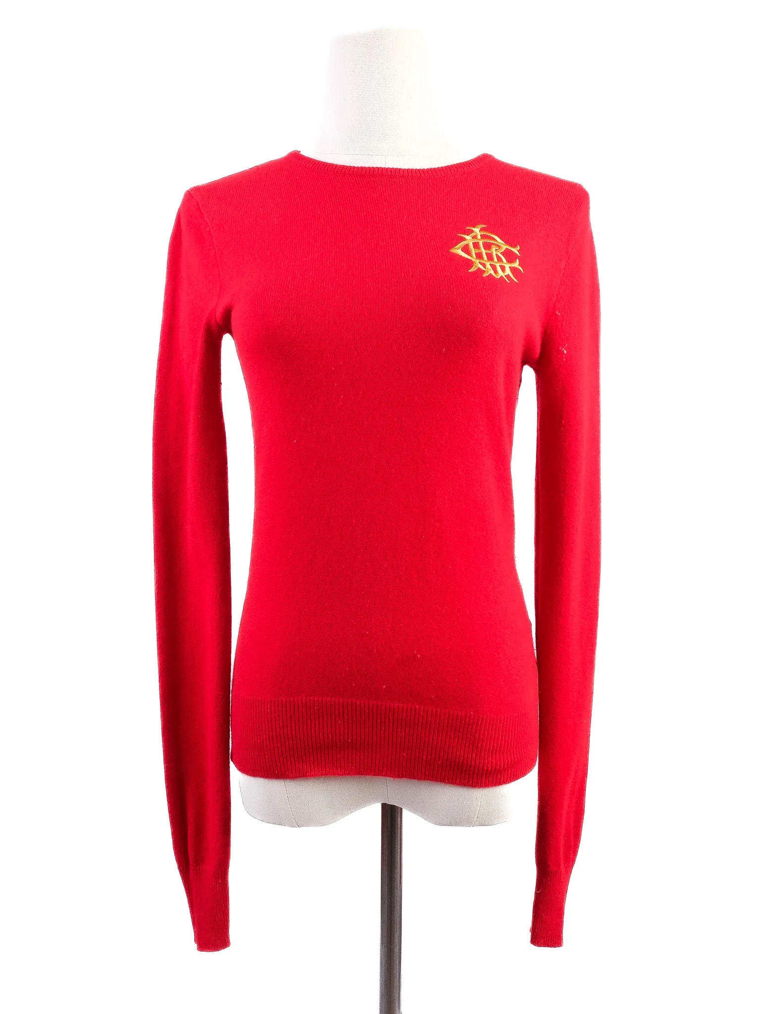 Ralph Lauren Red Cashmere Pullover — 2