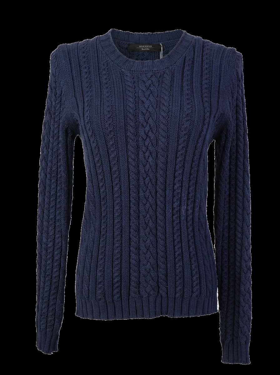 Weekend MaxMara Blue Wool Pullover — photo 1