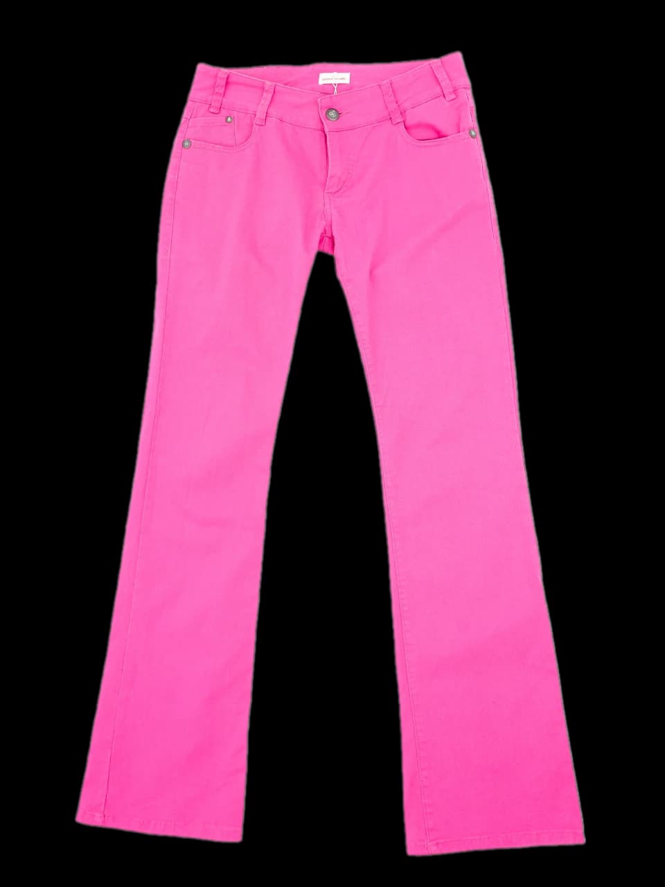 Pierre Cardin Pink Cotton Flare Jeans — photo 1