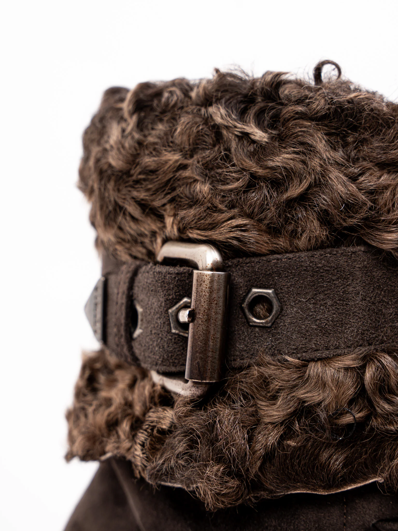 Lesilla Gray Nubuck Ankle Boots — 2