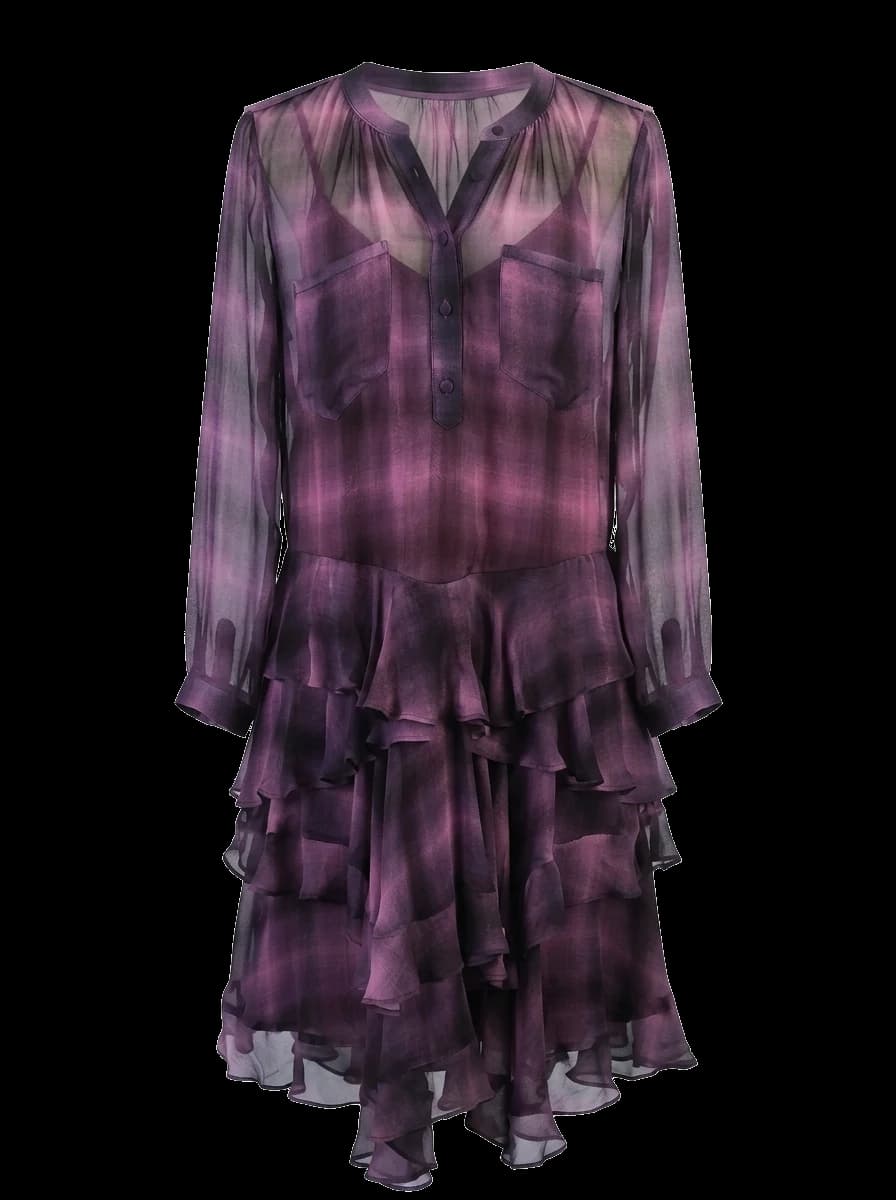 Rebecca Taylor Pink Silk Cocktail Dress — photo 1