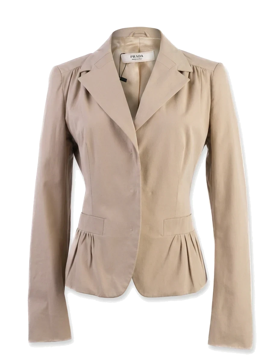 Prada Orange Cotton Blazer — photo 1