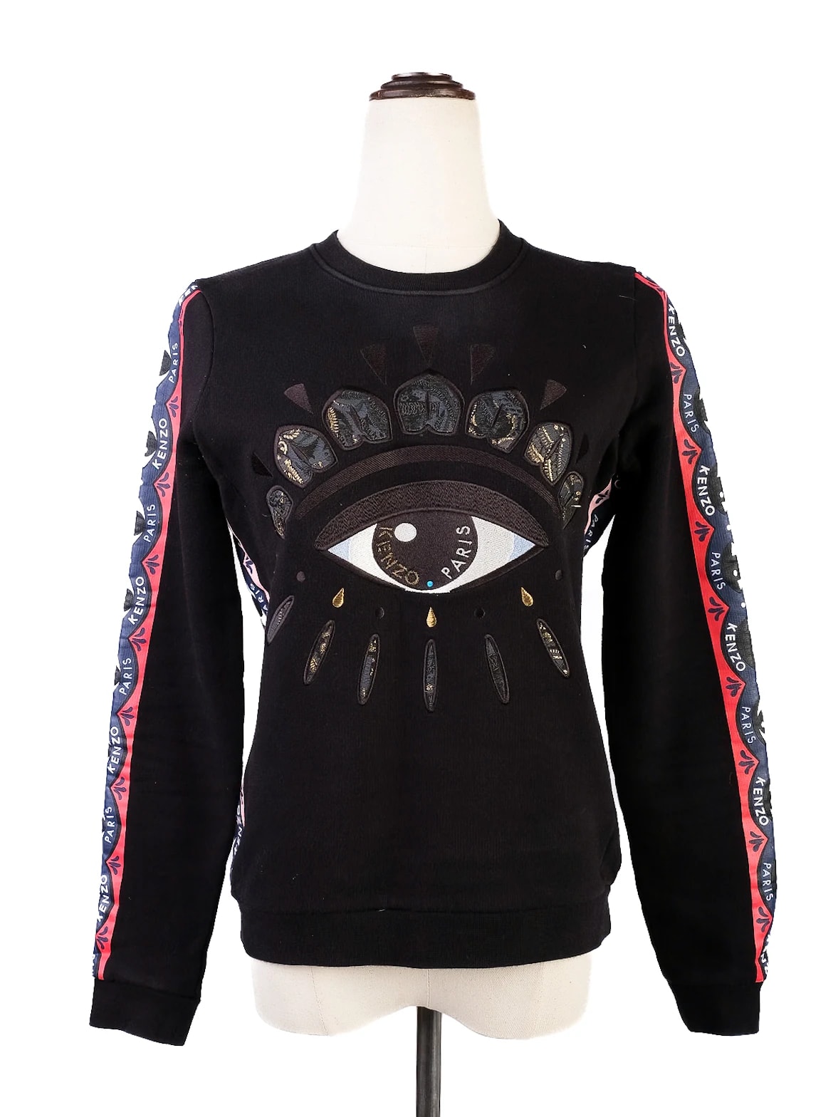 Kenzo Black Cotton Sweatshirt — 3