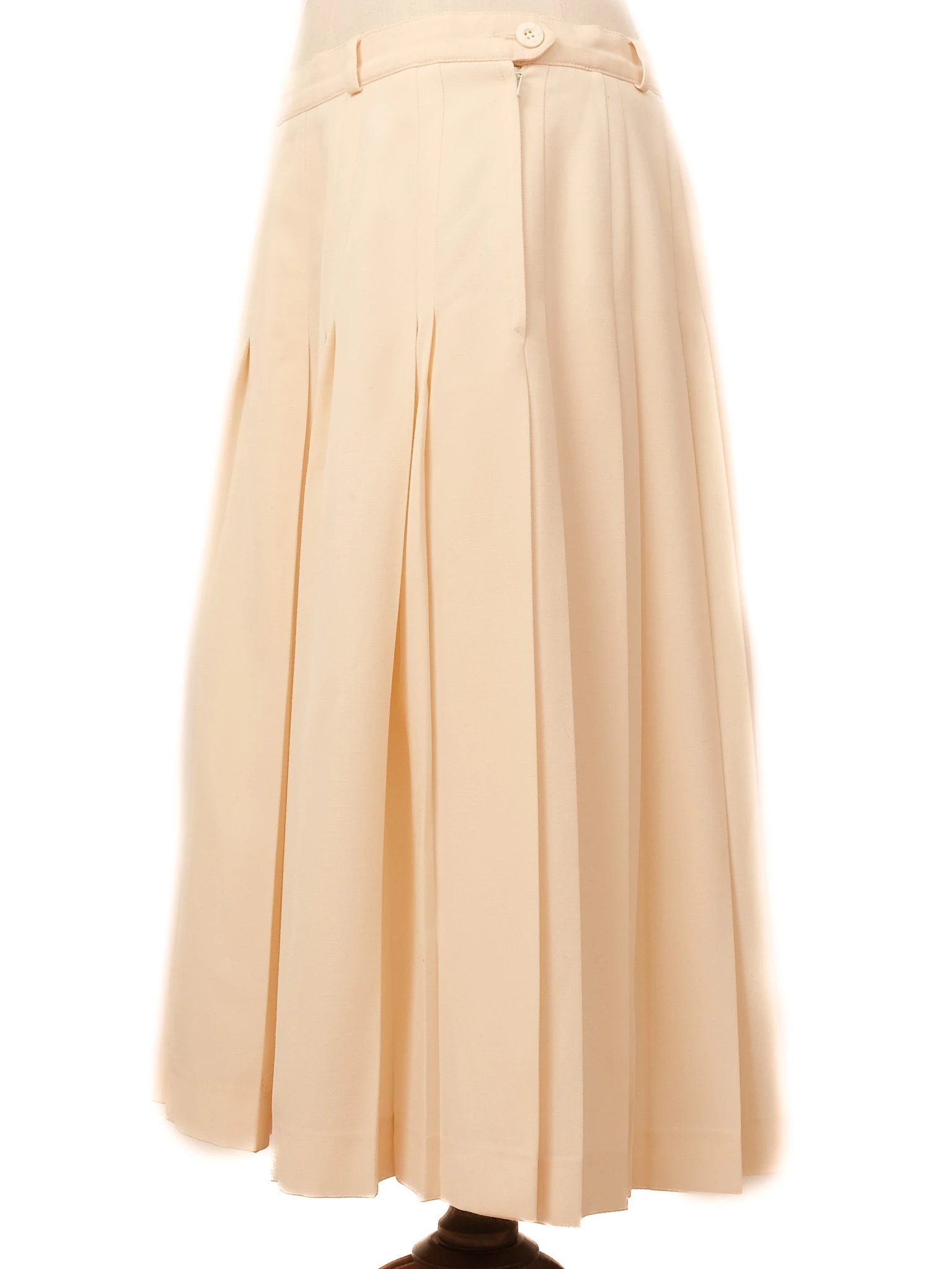 Escada Yellow Viscose Skirt — 3