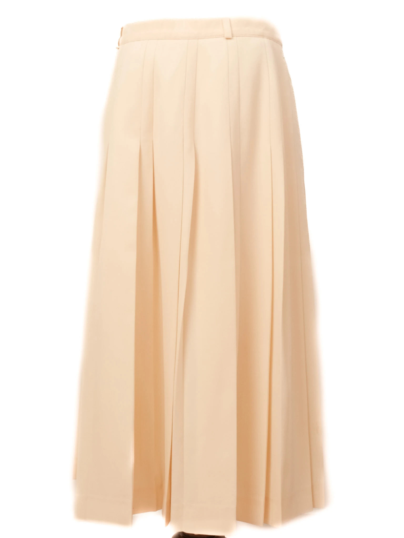 Escada Yellow Viscose Skirt — 2