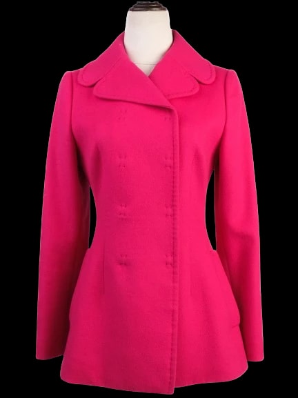 Dolce Gabbana Pink Wool Coat — 2