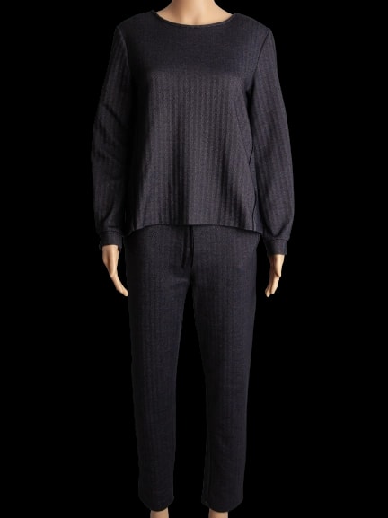 Marella Black Polyester Pantsuit — 2