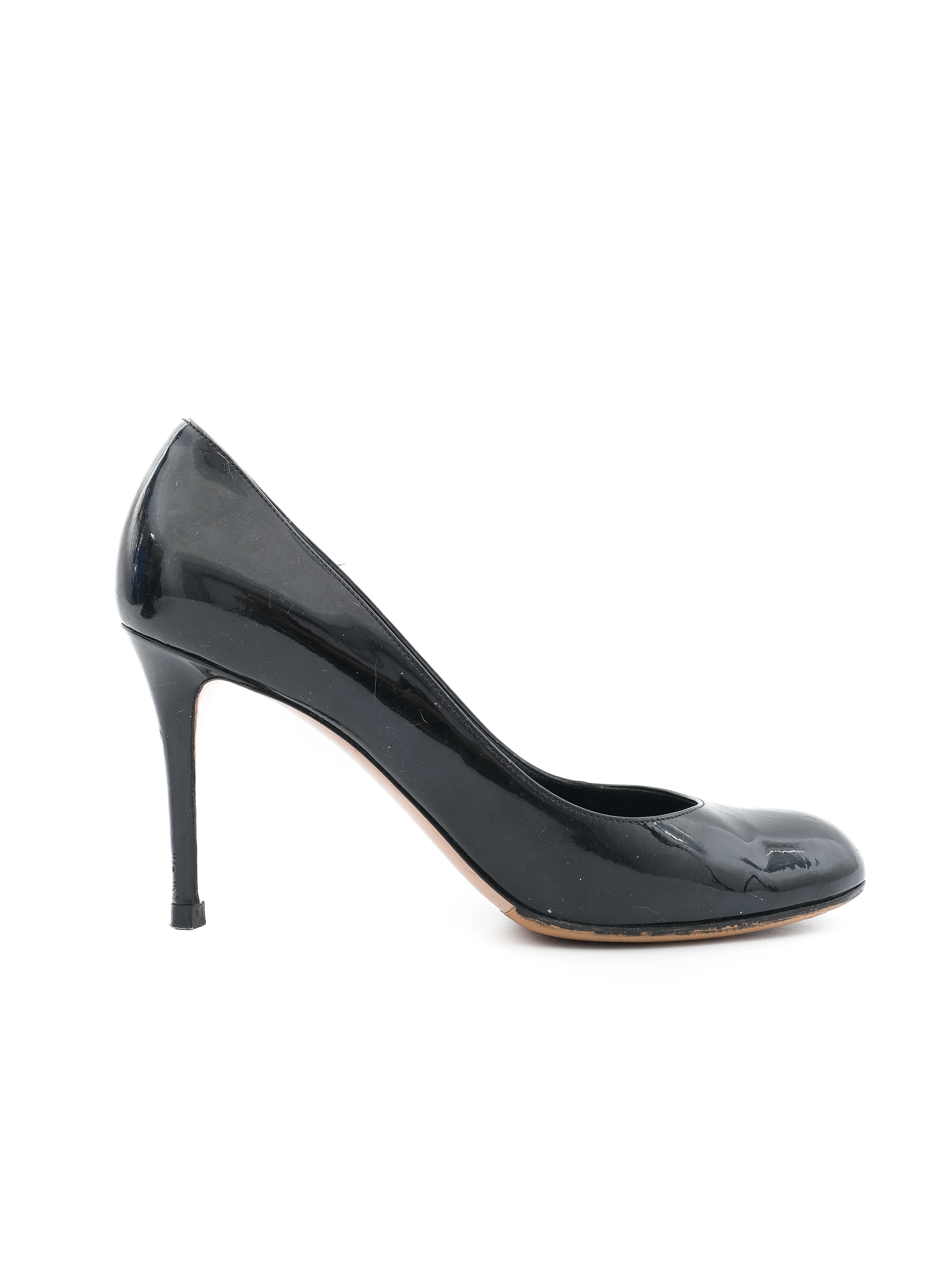 Gianvito Rossi Black Leather Pumps — 3