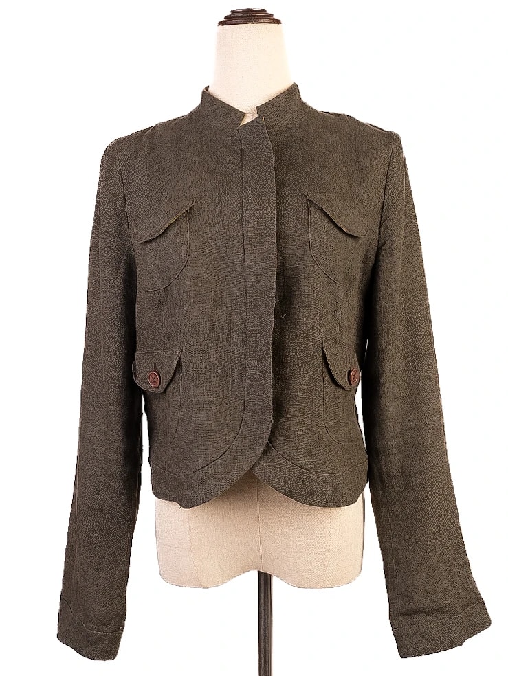 Etro Gray Wool Blazer — 3