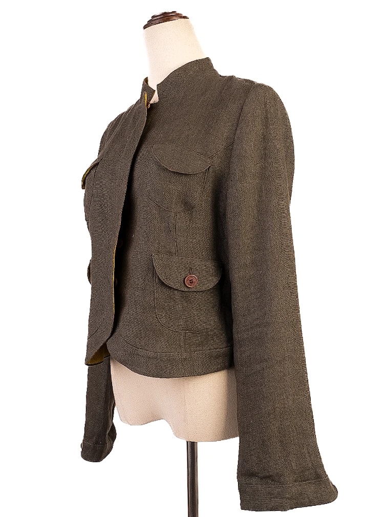 Etro Gray Wool Blazer — 2