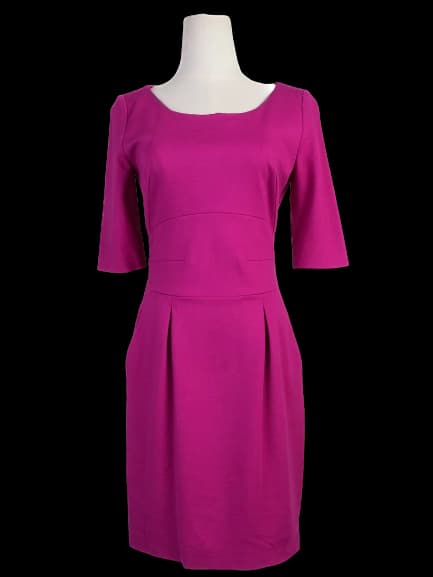 Hugo Boss Purple Viscose Evening Gown