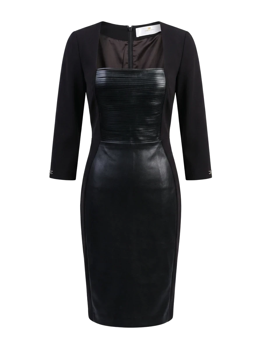 Elisabetta Franchi Black Nylon Evening — 1