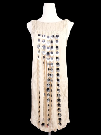 Alberta Ferreti Red Silk Casual Dress — 1