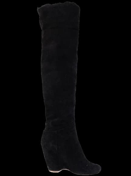 Giuseppe Zanotti Black Genuine suede Boots — photo 1