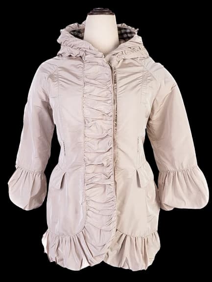 Burberry White Polyester Coat — photo 1