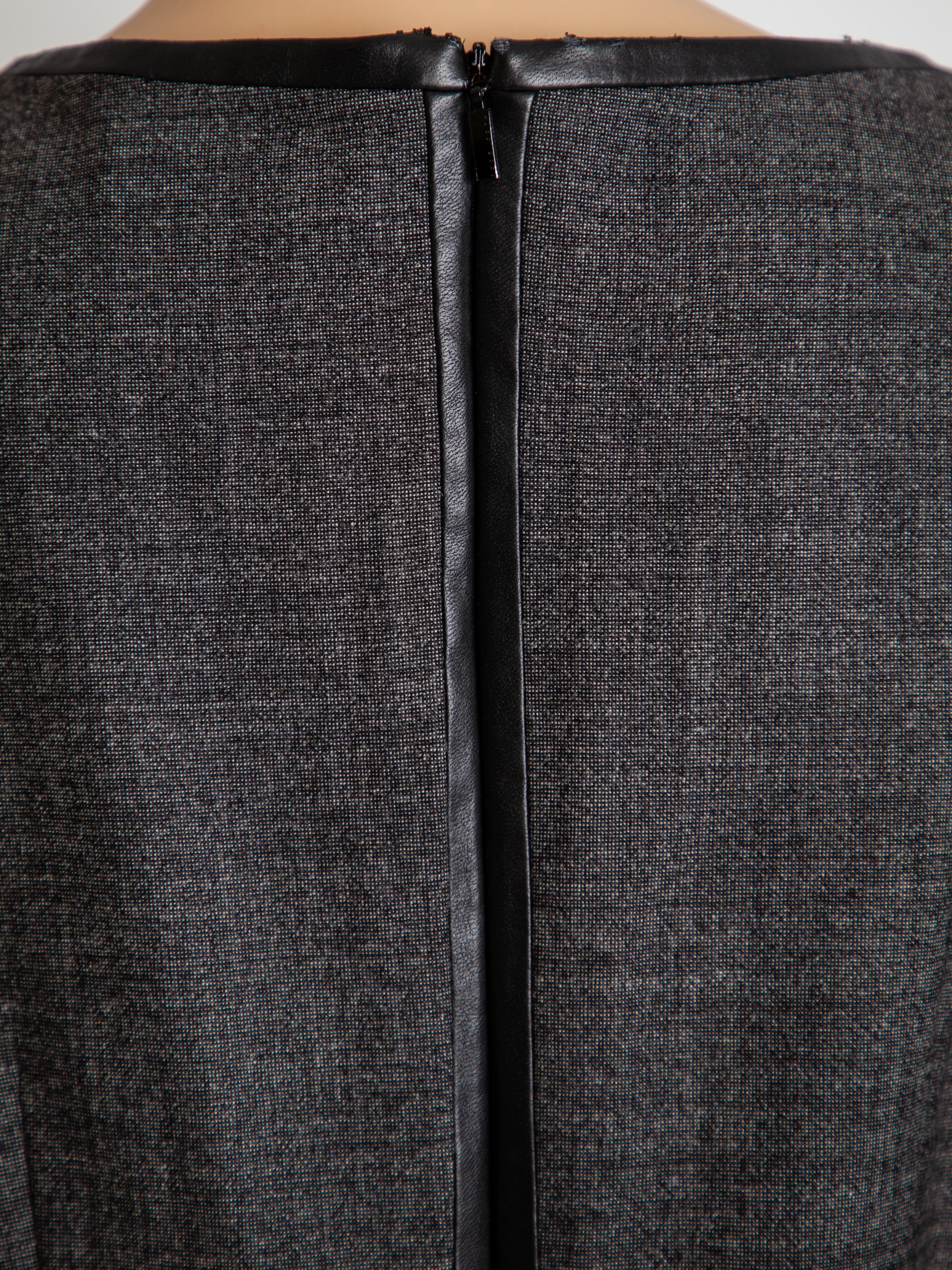 Hugo Boss Gray Cotton Casual Dress — 2