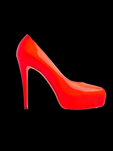Brianatwood Red Leather High Heel Pumps — photo 1