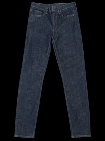 Cos Blue Cotton Skinny Jeans — photo 1
