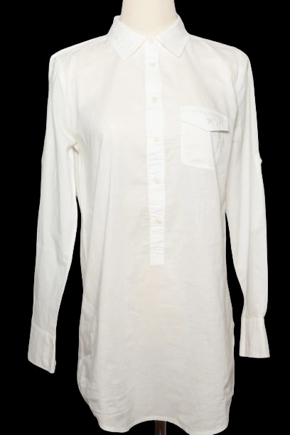 J. Crew White Cotton Shirt — 2