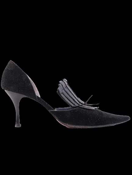 Bally Black Genuine suede Pumps
