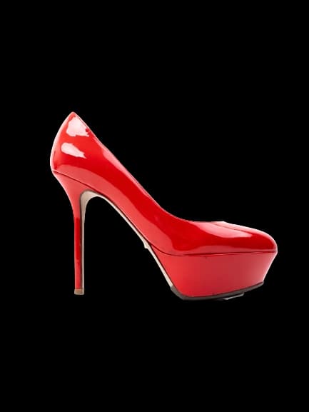 Sergio Rossi Red Leather High Heel Pumps