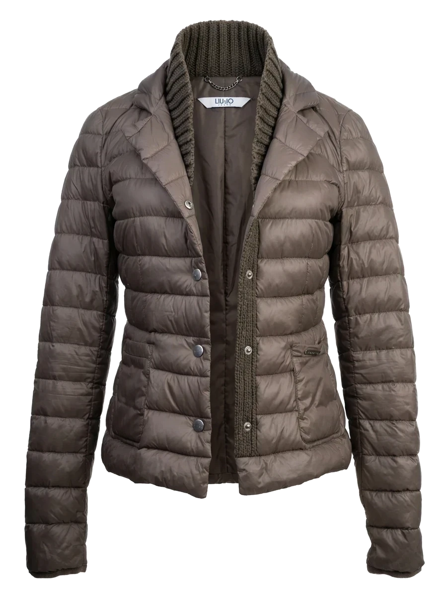 Liu Jo Gray Nylon Jacket — 1