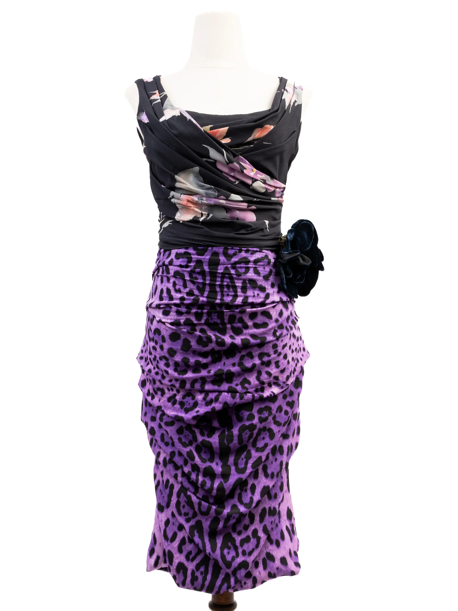 Dolce Gabbana Silk Sleeveless Dress — 3