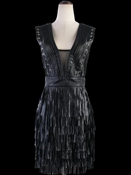 Elisabetta Franchi Black Nylon Evening