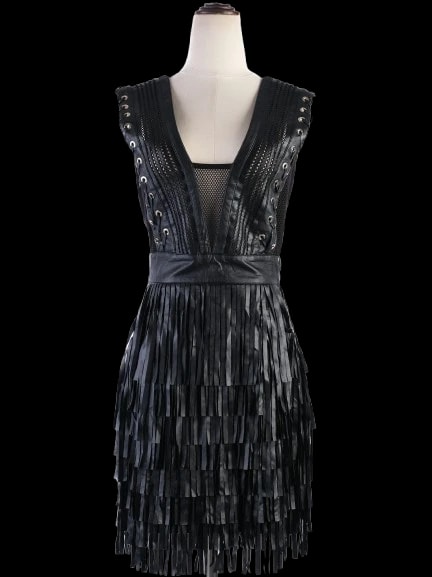 Elisabetta Franchi Black Nylon Evening — 1