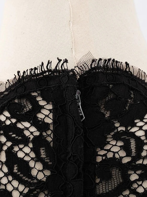 Dolce Gabbana Black Viscose Evening Gown — 3