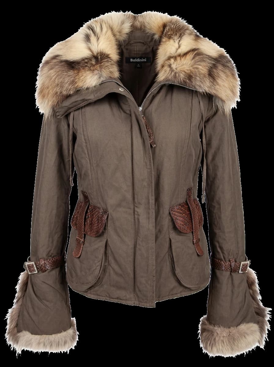 Baldinini Green Cotton Jacket