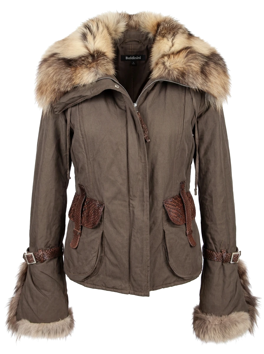 Baldinini Green Cotton Jacket — 1