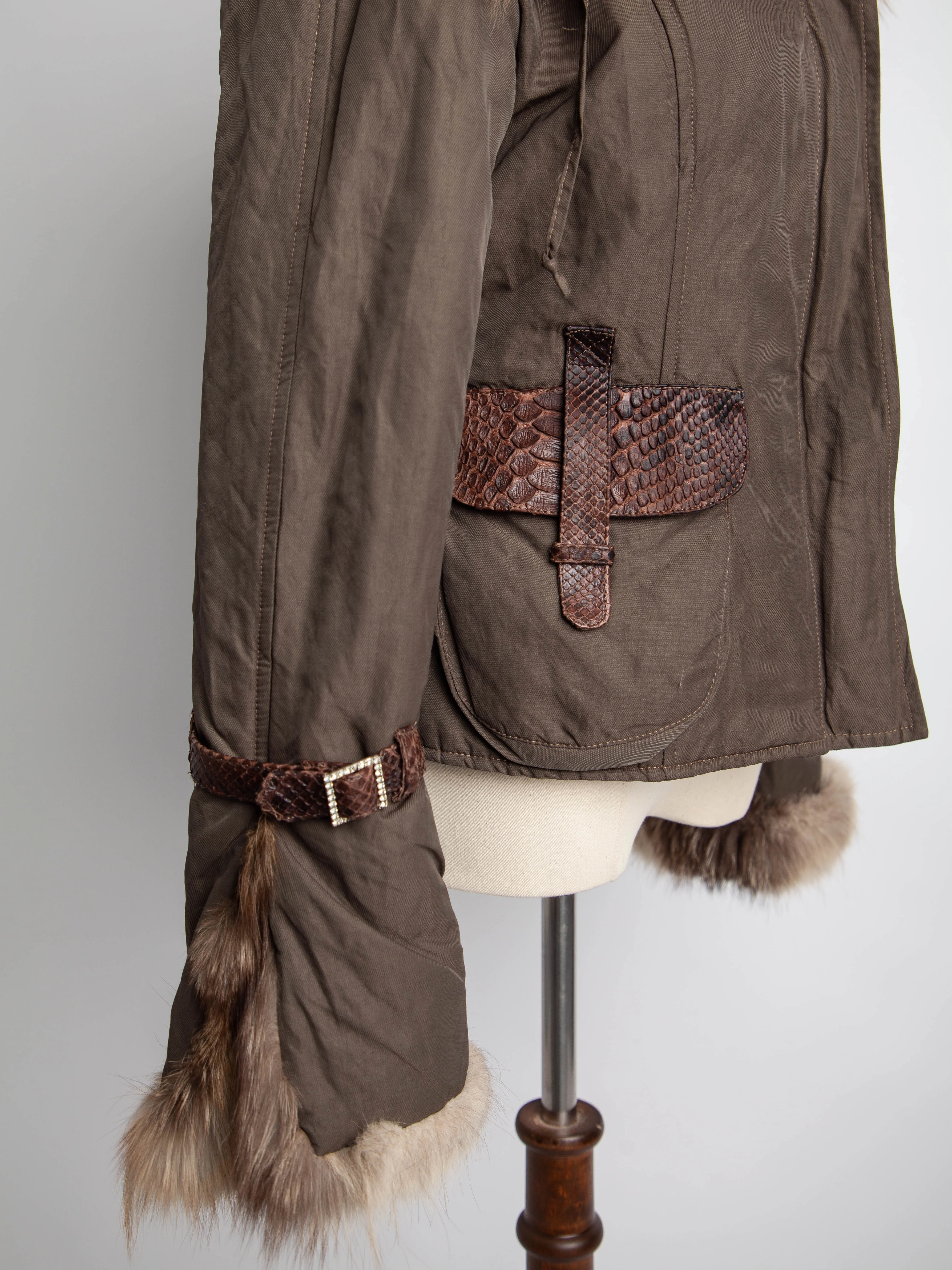 Baldinini Green Cotton Jacket — 2