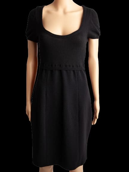Moschino Black Polyester Casual Dress — photo 1