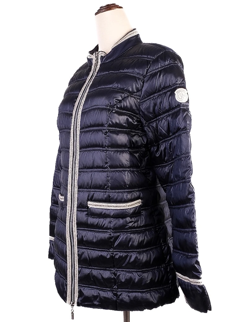 Beaumont Blue Polyester Jacket — 2