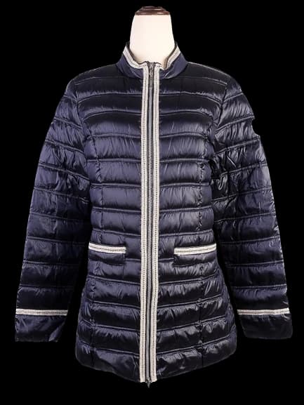 Beaumont Blue Polyester Jacket — photo 1