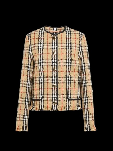 Burberry Cotton Blazer — 1