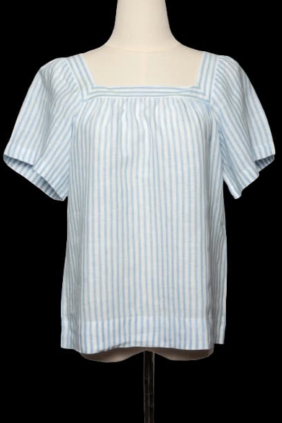 Saks Fifth Avenue Blue Len Blouse — photo 1