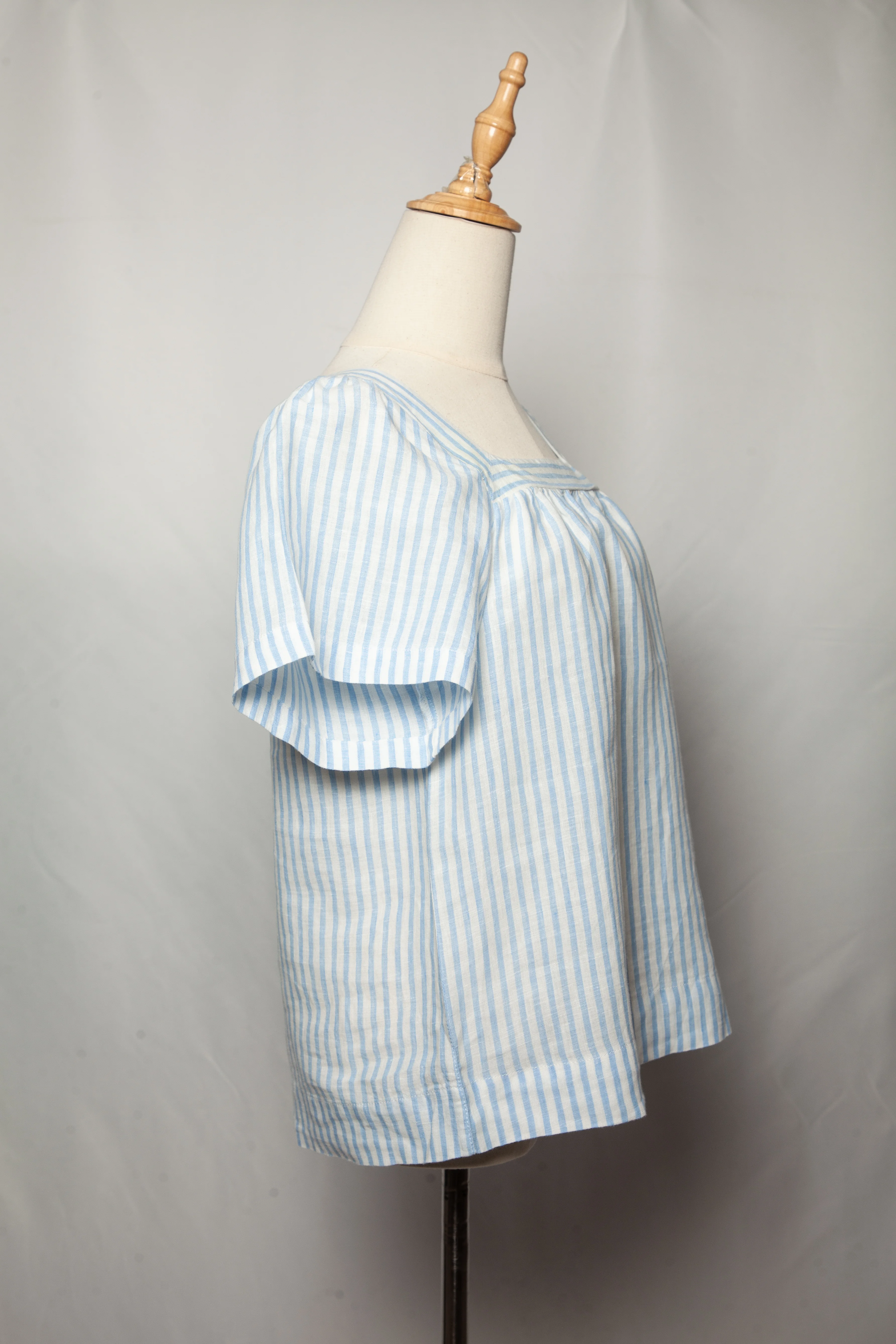 Saks Fifth Avenue Blue Len Blouse — 2