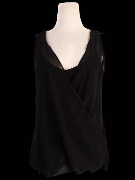 Polo Ralph Lauren Black Polyester Top — 2