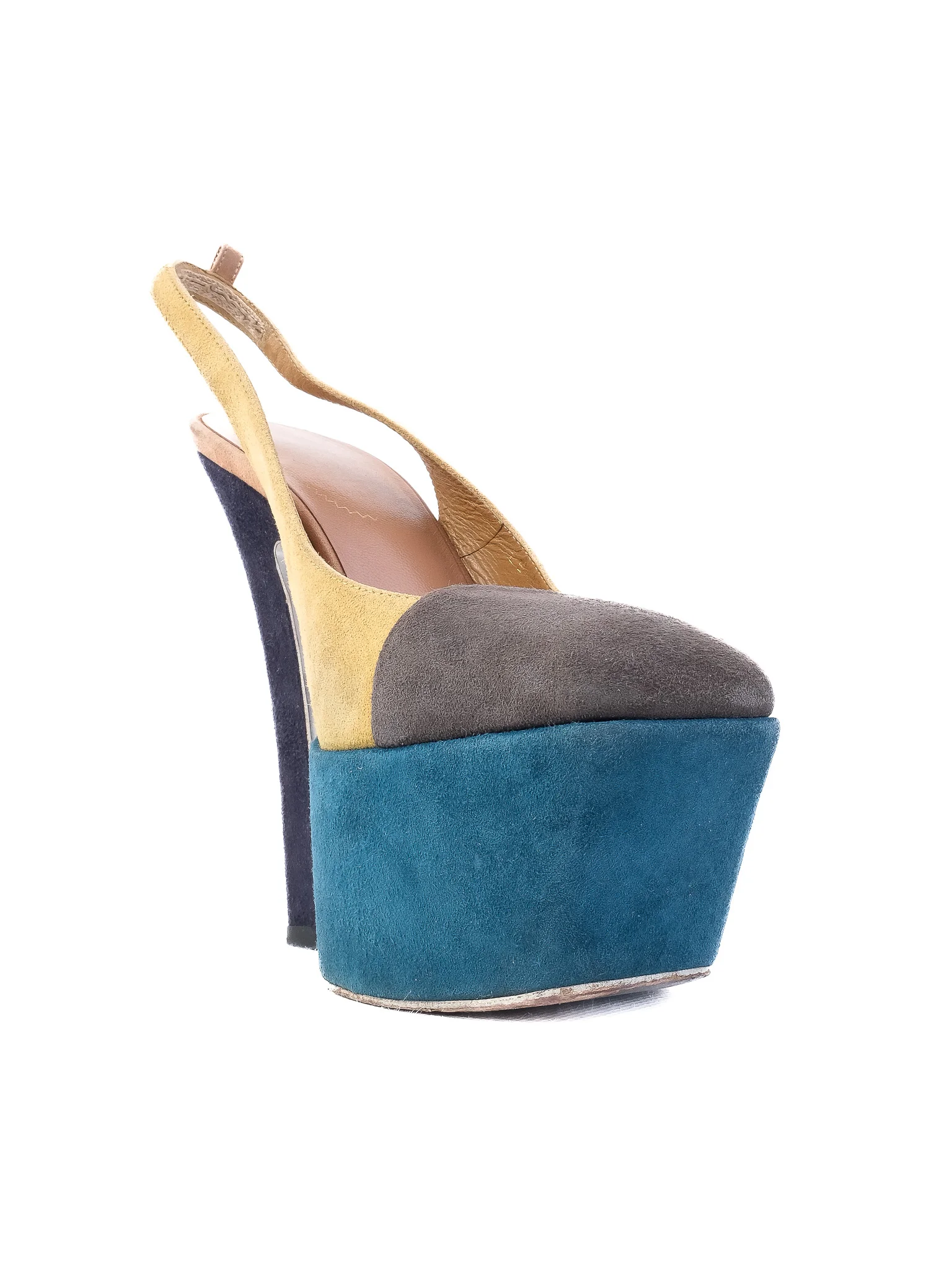YSL Leather High Heel Sandals — 2