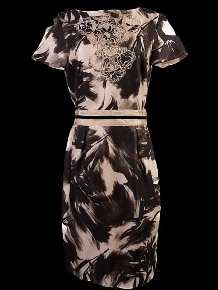 Blumarine White Cotton Cocktail Dress