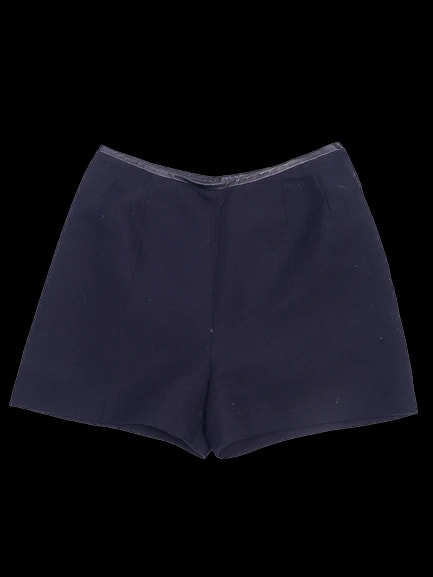 Sandro Black Cotton Casual Shorts — 1