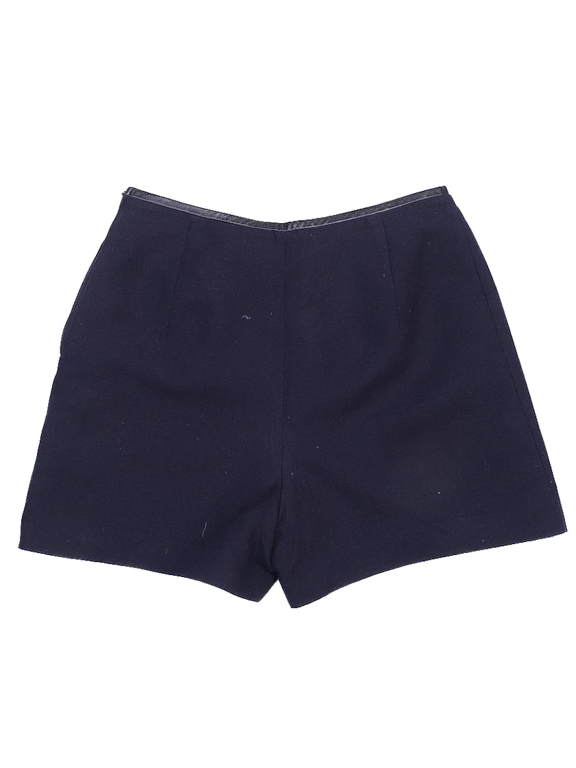 Sandro Black Cotton Casual Shorts — 3