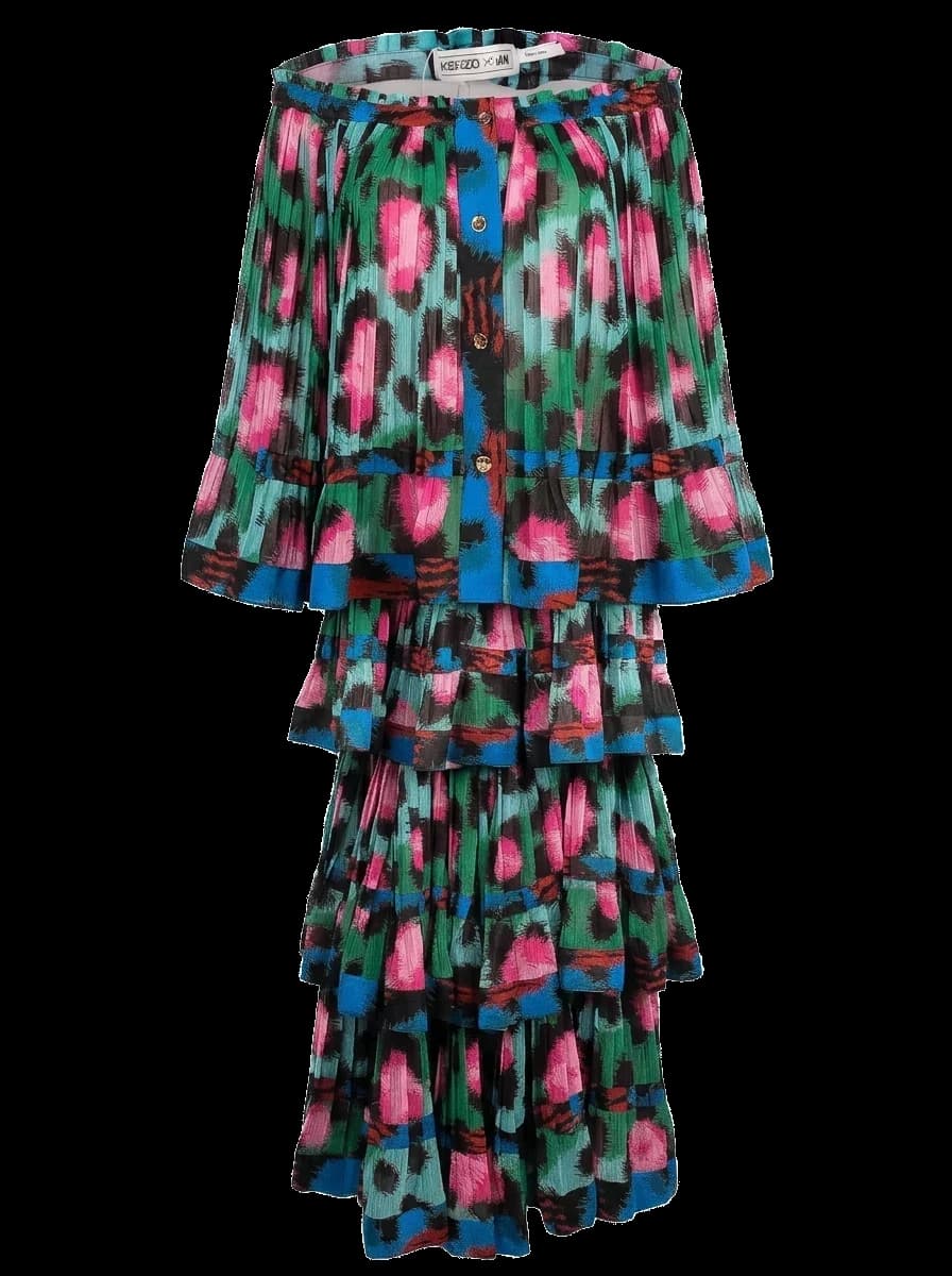 Kenzo & H&M Green Polyester Suit — photo 1