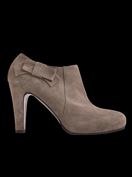 William Massimi Gray Leather Ankle Boots — 1