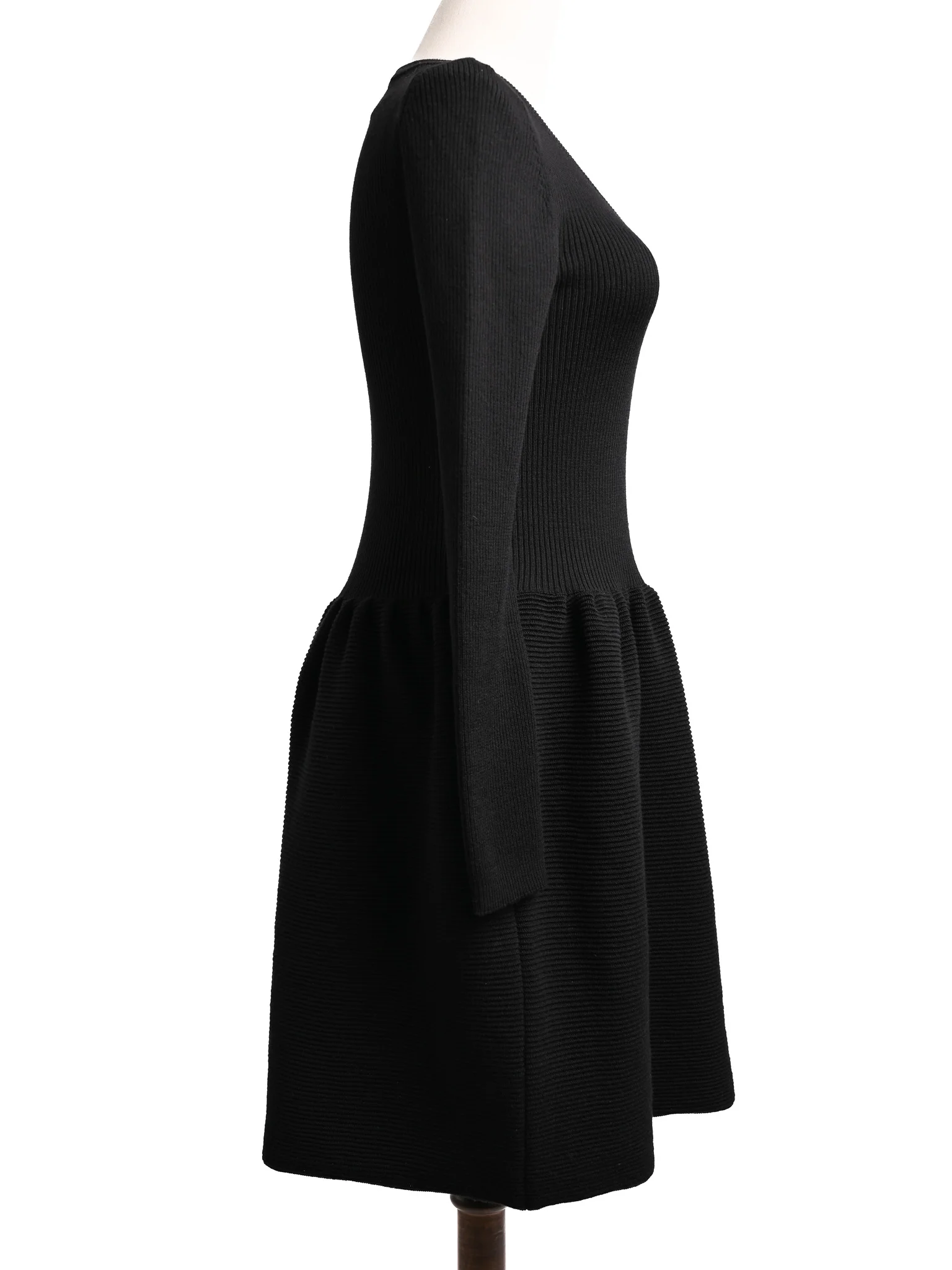 Moschino Black Wool Mini Dress — 3